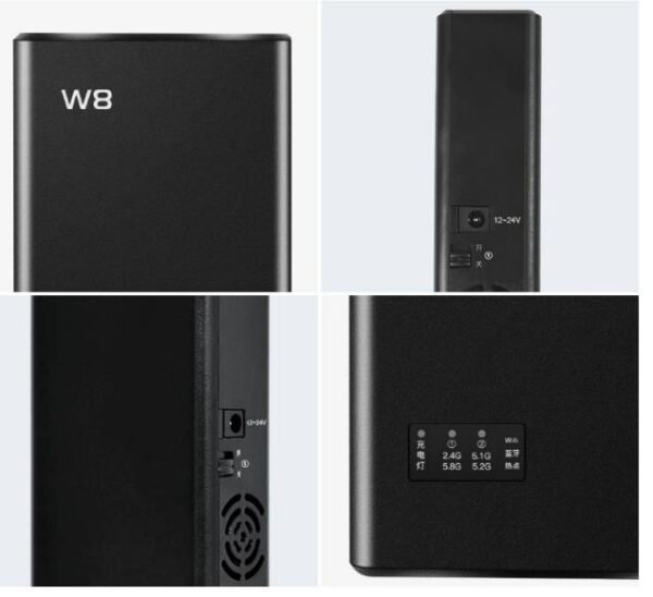 Jammer Bloqueador, para interromper sinais de Wi-Fi, Bluetooth, áudio e vídeo